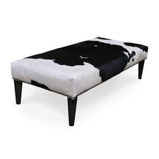 Cowhide Footstool / Coffee