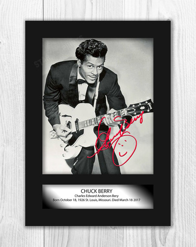 Chuck berry signed - berry,