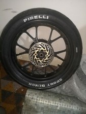 Gilera sc 125 rear wheel same as 2 stroke derbi gpr 125