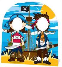 Little Pirates friends CHILD SIZE CARDBOARD STAND-IN CUTOUT ship fun kids party