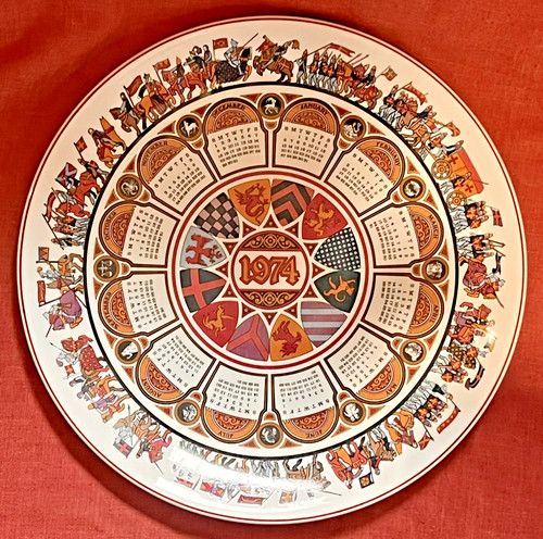 Wedgwood annual calendar plate - wedgwood,