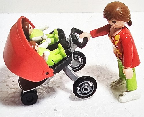 Playmobil mother with babies - playmobil,