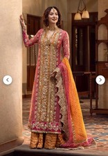 Hania Amir Collection Pakistani Wedding Clothes- Mehndi