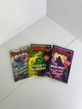 Goosebumps book bundle x3 -