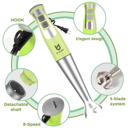 Speed stick blender - 8-speed,
