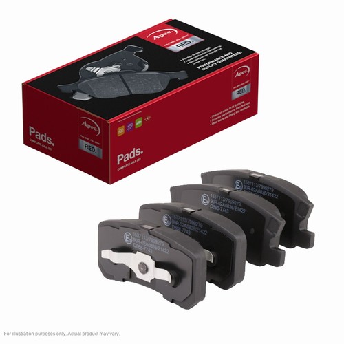 Apec rear brake pads for - rear,