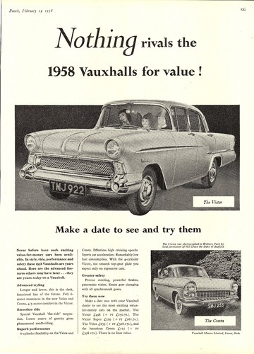 Original 1958 advert for - advert,