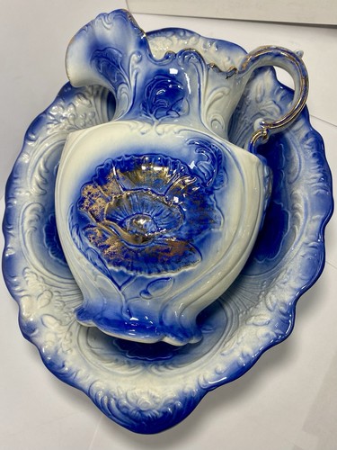 Antique crown porcelain - m-c,
