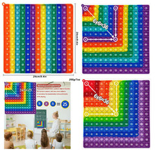 Multiplication Times Table Poppet 12x12 Maths Relieve Stress Educational Toys