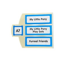 Toys R Us True Aisle Sign A7