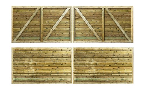 Pair driveway gates - pair,