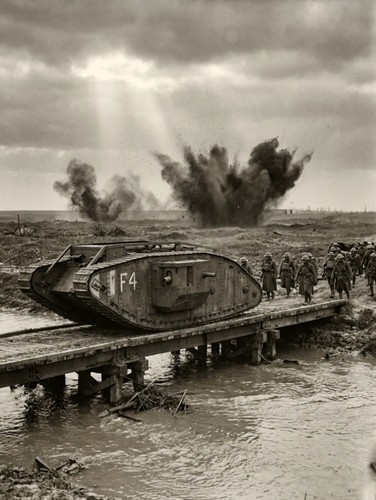British ww1 mark 1v - british,