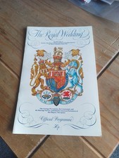 Vintage Charles and Diana Official Programme for the Royal Wedding (18)