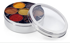 Stainless Steel 7 Spice Tin