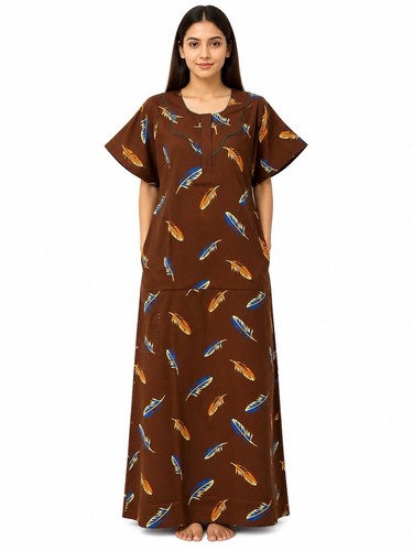 Indian night dress cotton - dress,