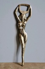 7" BRASS LADY PIN-UP BOTTLE OPENER/LETTER OPENER. 218