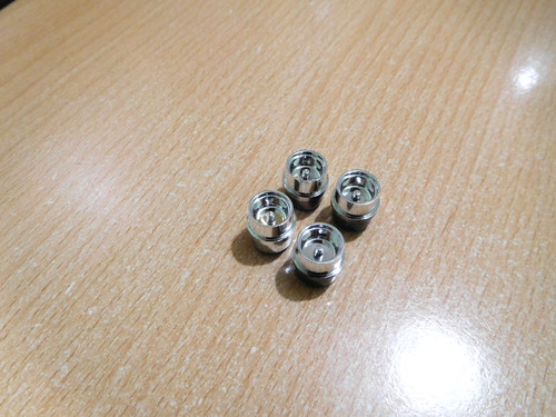 Scalextric chrome wheel - chrome,