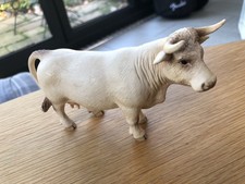 Schleich 13610 Charolais Cow 2005 Farm Animal Model