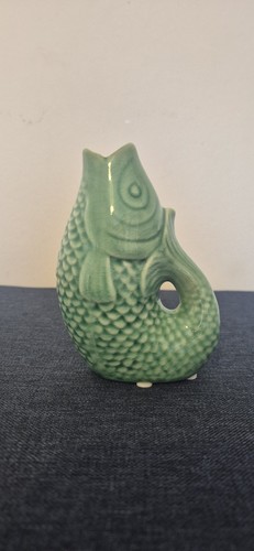 Vintage style green - green, glazed