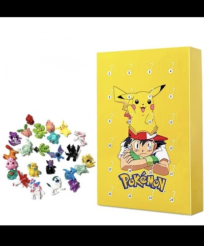 Christmas pokemon figure - christmas, 24