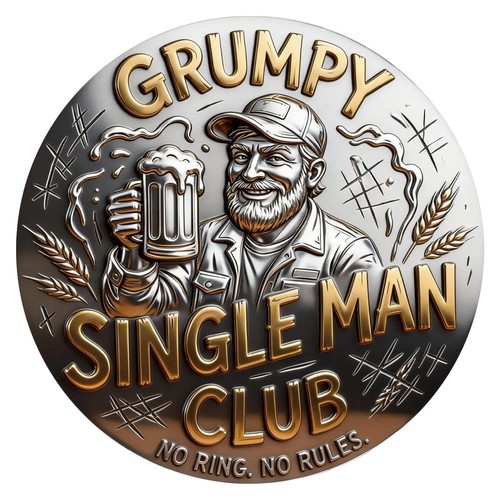 Funny grumpy single - single, men