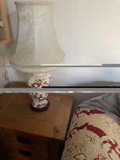 Masons Red Mandalay Large Lamp C/w  Shade And Bulb .