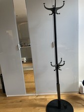 Coat Stand with 16 Hooks Floor-Standing Rack for Coats, Hats, Umbrellas