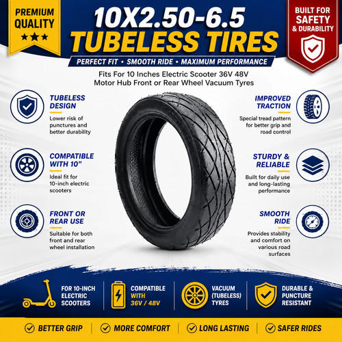 10x2 tubeless electric - 10x2.50-6.5,