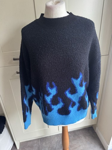 Ladies contrast blue - contrast, fluffy