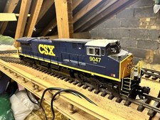 ARISTOCRAFT '1' GAUGE ART-23013 BLUE CSX/BRIGHT FUTURE #9047 DASH-9 LOCOMOTIVE