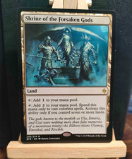 Shrine of the Forsaken Gods - Battle for Zendikar - Rare - NM (see pics) MTG