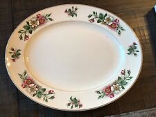 John Maddock & Sons Ivory Ware Platter Made in England  15 3/4. X 12 3/4 