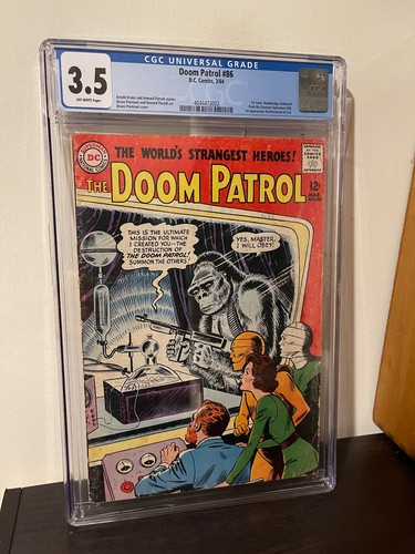 Doom patrol cgc 3 5 - doom,