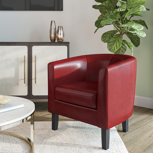 Club chair tub faux - club,