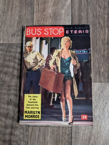 Bus stop paperback book - paperback, on