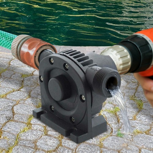 Drill powered pump - pump, syphon