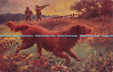 R305201 Tuck Oilette Series No 6937 A Good Days Sport Dog