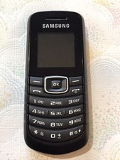 Samsung E1080 Mobile Phone & Battery Untested Black 2009