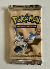 1st Edition Fossil Booster