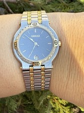 Gucci 9000M Diamond Bezel