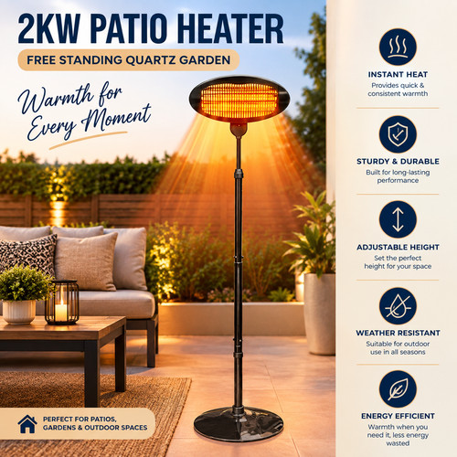 Electric patio heater - patio,
