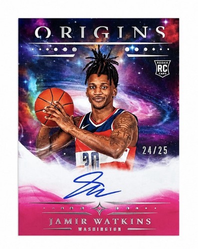 Jamir watkins topps origins - jamir, on