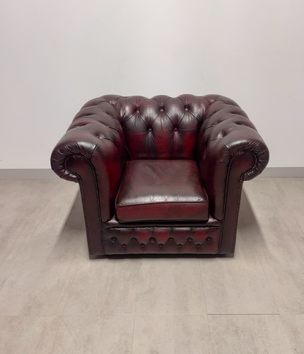 Chesterfield tub style leather - chesterfield,