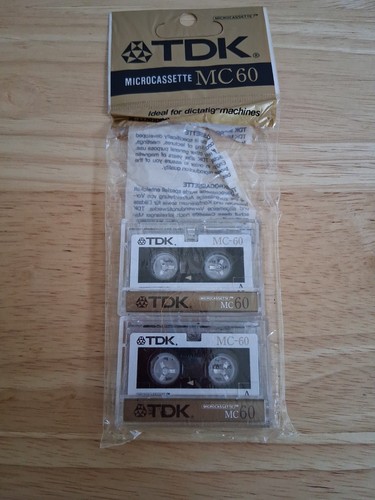 Tdk micro cassette - mc,