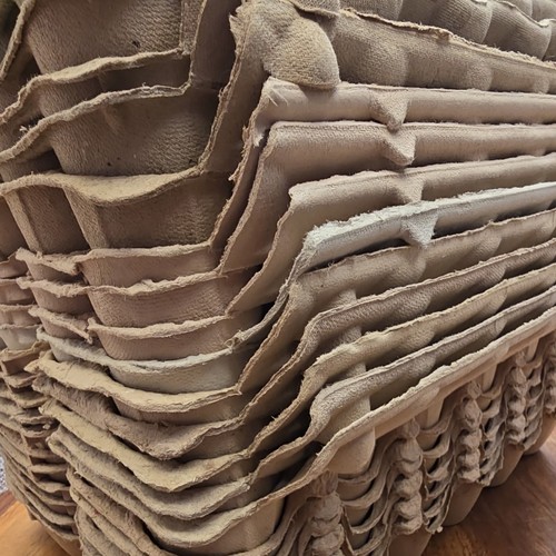 Reclaimed egg boxes - boxes, for