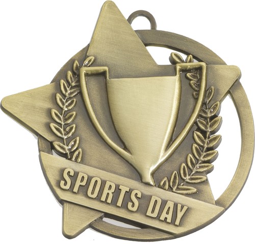 Star medals sports - star, day