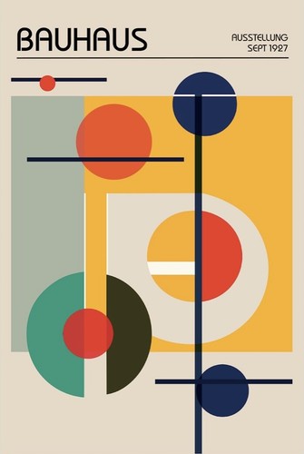 Xtra large bauhaus prints a2 - xtra,