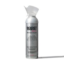 Boost Beauty - 98% Pure Oxygen Can 9L, Up To 200 1-Second Inhalations, For Healt