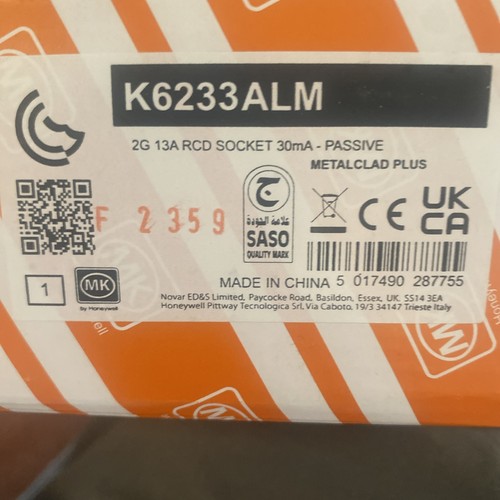 K6233alm metalclad socket - mk,