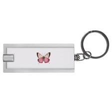 'Pink Butterfly' LED Keyring